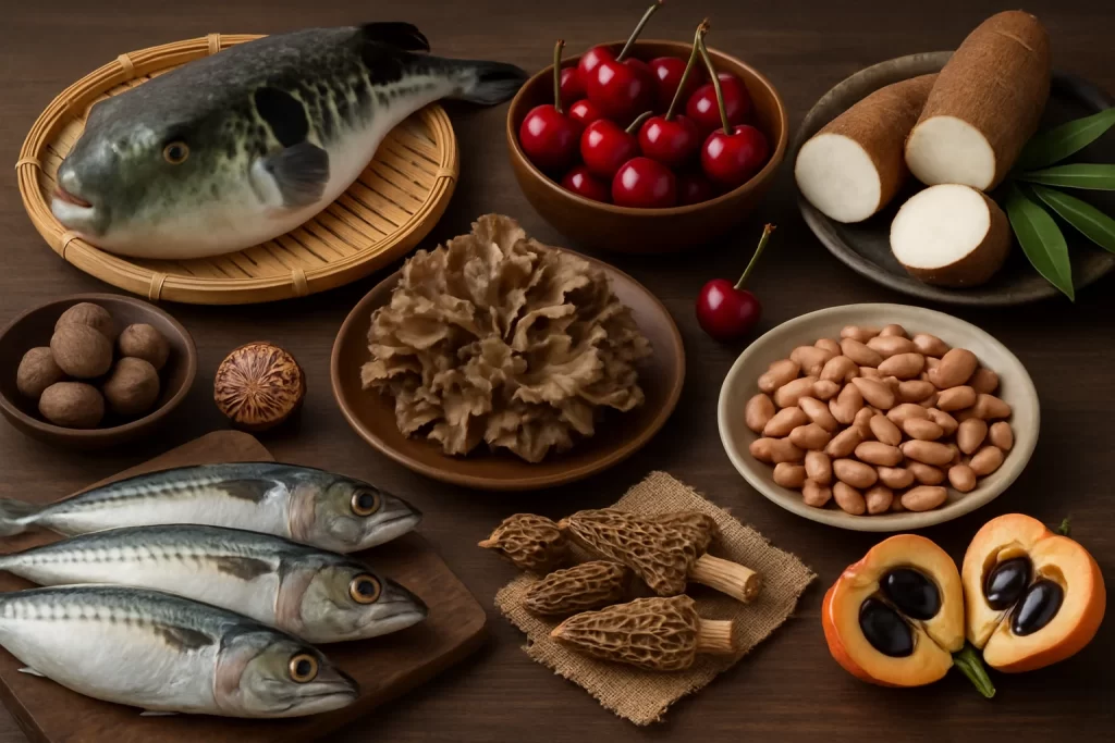 As comidas mais perigosas do mundo: 30 fotos e os perigos ocultos que podem causar doença ou morte se mal preparadas