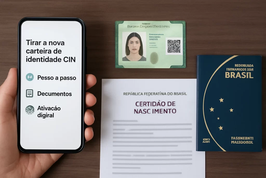 Como tirar a Nova Carteira de Identidade (CIN) pelo celular: passo a passo, documentos e ativação digital