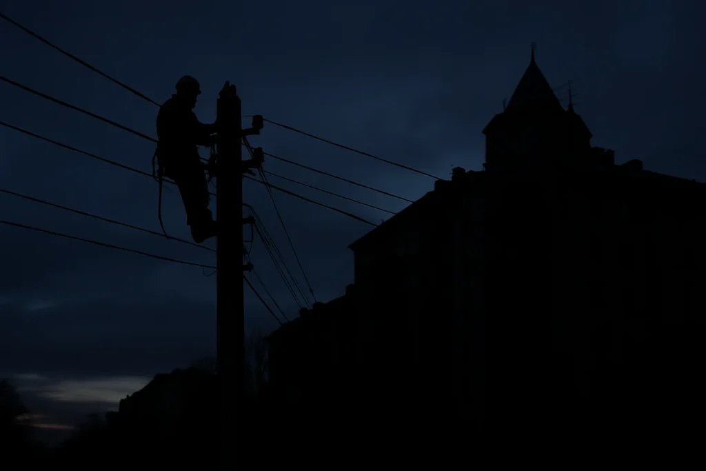 Ucrânia corta luz de poste e reduz consumo: Kiev chega a 10 horas diárias sem energia enquanto país planeja importar eletricidade