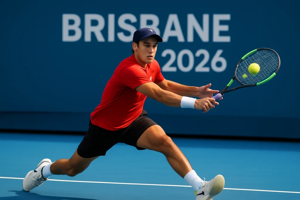 João Fonseca abre 2026 como cabeça de chave em Brisbane: entra no ano como nº24 e sexto favorito